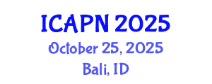 International Conference on Ageing, Psychology and Neuroscience (ICAPN) October 25, 2025 - Bali, Indonesia