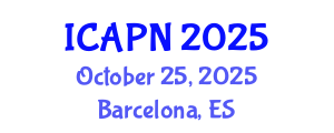 International Conference on Ageing, Psychology and Neuroscience (ICAPN) October 25, 2025 - Barcelona, Spain