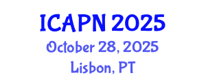 International Conference on Ageing, Psychology and Neuroscience (ICAPN) October 28, 2025 - Lisbon, Portugal