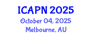 International Conference on Ageing, Psychology and Neuroscience (ICAPN) October 04, 2025 - Melbourne, Australia