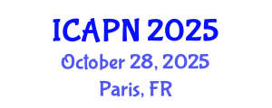 International Conference on Ageing, Psychology and Neuroscience (ICAPN) October 28, 2025 - Paris, France