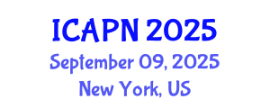International Conference on Ageing, Psychology and Neuroscience (ICAPN) September 09, 2025 - New York, United States