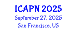 International Conference on Ageing, Psychology and Neuroscience (ICAPN) September 27, 2025 - San Francisco, United States