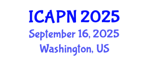 International Conference on Ageing, Psychology and Neuroscience (ICAPN) September 16, 2025 - Washington, United States