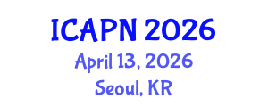 International Conference on Ageing, Psychology and Neuroscience (ICAPN) April 13, 2026 - Seoul, Republic of Korea