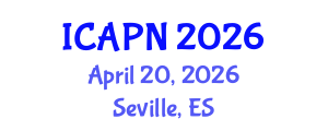 International Conference on Ageing, Psychology and Neuroscience (ICAPN) April 20, 2026 - Seville, Spain International Conference on Ageing, Psychology and Neuroscience (ICAPN) April 20, 2026 - Seville, Spain