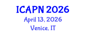 International Conference on Ageing, Psychology and Neuroscience (ICAPN) April 13, 2026 - Venice, Italy