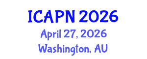 International Conference on Ageing, Psychology and Neuroscience (ICAPN) April 27, 2026 - Washington, Australia International Conference on Ageing, Psychology and Neuroscience (ICAPN) April 27, 2026 - Washington, Australia