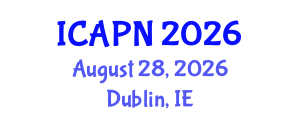 International Conference on Ageing, Psychology and Neuroscience (ICAPN) August 28, 2026 - Dublin, Ireland