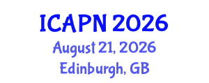 International Conference on Ageing, Psychology and Neuroscience (ICAPN) August 21, 2026 - Edinburgh, United Kingdom