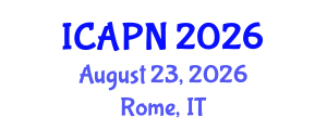 International Conference on Ageing, Psychology and Neuroscience (ICAPN) August 23, 2026 - Rome, Italy