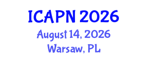 International Conference on Ageing, Psychology and Neuroscience (ICAPN) August 14, 2026 - Warsaw, Poland