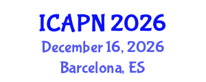 International Conference on Ageing, Psychology and Neuroscience (ICAPN) December 16, 2026 - Barcelona, Spain