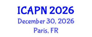 International Conference on Ageing, Psychology and Neuroscience (ICAPN) December 30, 2026 - Paris, France