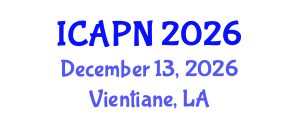 International Conference on Ageing, Psychology and Neuroscience (ICAPN) December 13, 2026 - Vientiane, Laos