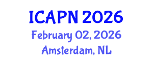 International Conference on Ageing, Psychology and Neuroscience (ICAPN) February 02, 2026 - Amsterdam, Netherlands International Conference on Ageing, Psychology and Neuroscience (ICAPN) February 02, 2026 - Amsterdam, Netherlands