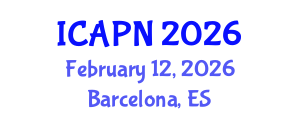 International Conference on Ageing, Psychology and Neuroscience (ICAPN) February 12, 2026 - Barcelona, Spain International Conference on Ageing, Psychology and Neuroscience (ICAPN) February 12, 2026 - Barcelona, Spain