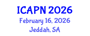 International Conference on Ageing, Psychology and Neuroscience (ICAPN) February 16, 2026 - Jeddah, Saudi Arabia International Conference on Ageing, Psychology and Neuroscience (ICAPN) February 16, 2026 - Jeddah, Saudi Arabia