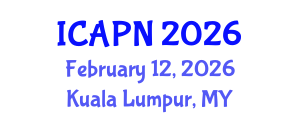 International Conference on Ageing, Psychology and Neuroscience (ICAPN) February 12, 2026 - Kuala Lumpur, Malaysia International Conference on Ageing, Psychology and Neuroscience (ICAPN) February 12, 2026 - Kuala Lumpur, Malaysia