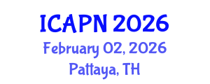 International Conference on Ageing, Psychology and Neuroscience (ICAPN) February 02, 2026 - Pattaya, Thailand International Conference on Ageing, Psychology and Neuroscience (ICAPN) February 02, 2026 - Pattaya, Thailand