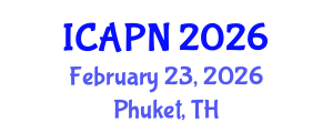International Conference on Ageing, Psychology and Neuroscience (ICAPN) February 23, 2026 - Phuket, Thailand International Conference on Ageing, Psychology and Neuroscience (ICAPN) February 23, 2026 - Phuket, Thailand