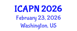 International Conference on Ageing, Psychology and Neuroscience (ICAPN) February 23, 2026 - Washington, United States International Conference on Ageing, Psychology and Neuroscience (ICAPN) February 23, 2026 - Washington, United States