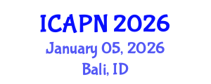 International Conference on Ageing, Psychology and Neuroscience (ICAPN) January 05, 2026 - Bali, Indonesia International Conference on Ageing, Psychology and Neuroscience (ICAPN) January 05, 2026 - Bali, Indonesia