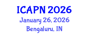 International Conference on Ageing, Psychology and Neuroscience (ICAPN) January 26, 2026 - Bengaluru, India International Conference on Ageing, Psychology and Neuroscience (ICAPN) January 26, 2026 - Bengaluru, India