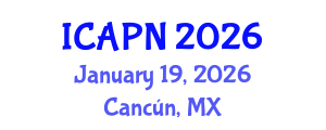 International Conference on Ageing, Psychology and Neuroscience (ICAPN) January 19, 2026 - Cancún, Mexico International Conference on Ageing, Psychology and Neuroscience (ICAPN) January 19, 2026 - Cancún, Mexico