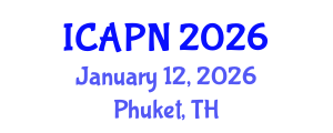 International Conference on Ageing, Psychology and Neuroscience (ICAPN) January 12, 2026 - Phuket, Thailand International Conference on Ageing, Psychology and Neuroscience (ICAPN) January 12, 2026 - Phuket, Thailand