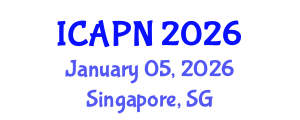 International Conference on Ageing, Psychology and Neuroscience (ICAPN) January 05, 2026 - Singapore, Singapore International Conference on Ageing, Psychology and Neuroscience (ICAPN) January 05, 2026 - Singapore, Singapore