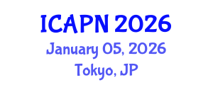 International Conference on Ageing, Psychology and Neuroscience (ICAPN) January 05, 2026 - Tokyo, Japan International Conference on Ageing, Psychology and Neuroscience (ICAPN) January 05, 2026 - Tokyo, Japan