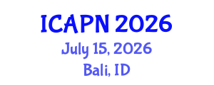 International Conference on Ageing, Psychology and Neuroscience (ICAPN) July 15, 2026 - Bali, Indonesia