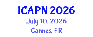 International Conference on Ageing, Psychology and Neuroscience (ICAPN) July 10, 2026 - Cannes, France