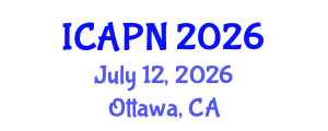 International Conference on Ageing, Psychology and Neuroscience (ICAPN) July 12, 2026 - Ottawa, Canada