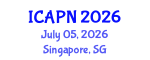 International Conference on Ageing, Psychology and Neuroscience (ICAPN) July 05, 2026 - Singapore, Singapore International Conference on Ageing, Psychology and Neuroscience (ICAPN) July 05, 2026 - Singapore, Singapore