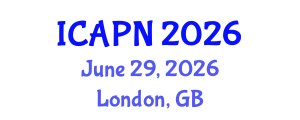 International Conference on Ageing, Psychology and Neuroscience (ICAPN) June 29, 2026 - London, United Kingdom