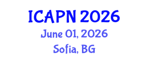 International Conference on Ageing, Psychology and Neuroscience (ICAPN) June 01, 2026 - Sofia, Bulgaria International Conference on Ageing, Psychology and Neuroscience (ICAPN) June 01, 2026 - Sofia, Bulgaria
