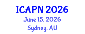 International Conference on Ageing, Psychology and Neuroscience (ICAPN) June 15, 2026 - Sydney, Australia International Conference on Ageing, Psychology and Neuroscience (ICAPN) June 15, 2026 - Sydney, Australia