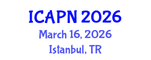 International Conference on Ageing, Psychology and Neuroscience (ICAPN) March 16, 2026 - Istanbul, Turkey International Conference on Ageing, Psychology and Neuroscience (ICAPN) March 16, 2026 - Istanbul, Turkey