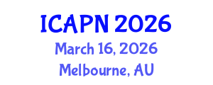 International Conference on Ageing, Psychology and Neuroscience (ICAPN) March 16, 2026 - Melbourne, Australia International Conference on Ageing, Psychology and Neuroscience (ICAPN) March 16, 2026 - Melbourne, Australia