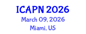 International Conference on Ageing, Psychology and Neuroscience (ICAPN) March 09, 2026 - Miami, United States International Conference on Ageing, Psychology and Neuroscience (ICAPN) March 09, 2026 - Miami, United States