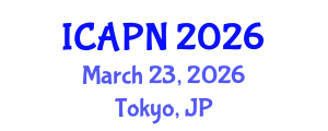 International Conference on Ageing, Psychology and Neuroscience (ICAPN) March 23, 2026 - Tokyo, Japan International Conference on Ageing, Psychology and Neuroscience (ICAPN) March 23, 2026 - Tokyo, Japan