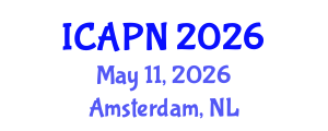 International Conference on Ageing, Psychology and Neuroscience (ICAPN) May 11, 2026 - Amsterdam, Netherlands International Conference on Ageing, Psychology and Neuroscience (ICAPN) May 11, 2026 - Amsterdam, Netherlands