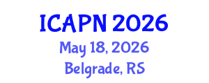 International Conference on Ageing, Psychology and Neuroscience (ICAPN) May 18, 2026 - Belgrade, Serbia International Conference on Ageing, Psychology and Neuroscience (ICAPN) May 18, 2026 - Belgrade, Serbia