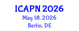International Conference on Ageing, Psychology and Neuroscience (ICAPN) May 18, 2026 - Berlin, Germany