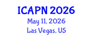 International Conference on Ageing, Psychology and Neuroscience (ICAPN) May 11, 2026 - Las Vegas, United States International Conference on Ageing, Psychology and Neuroscience (ICAPN) May 11, 2026 - Las Vegas, United States