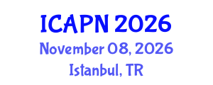 International Conference on Ageing, Psychology and Neuroscience (ICAPN) November 08, 2026 - Istanbul, Turkey International Conference on Ageing, Psychology and Neuroscience (ICAPN) November 08, 2026 - Istanbul, Turkey
