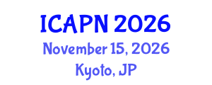 International Conference on Ageing, Psychology and Neuroscience (ICAPN) November 15, 2026 - Kyoto, Japan
