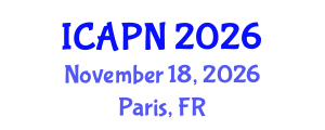 International Conference on Ageing, Psychology and Neuroscience (ICAPN) November 18, 2026 - Paris, France
